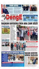 MANİSA'DA DENGE