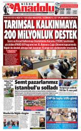 NİĞDE ANADOLU HABER
