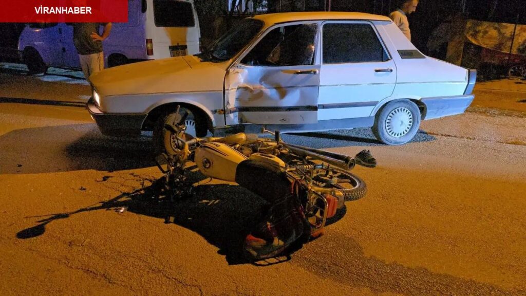 Adana’da Motosiklet Kazası: Bir Yaralı