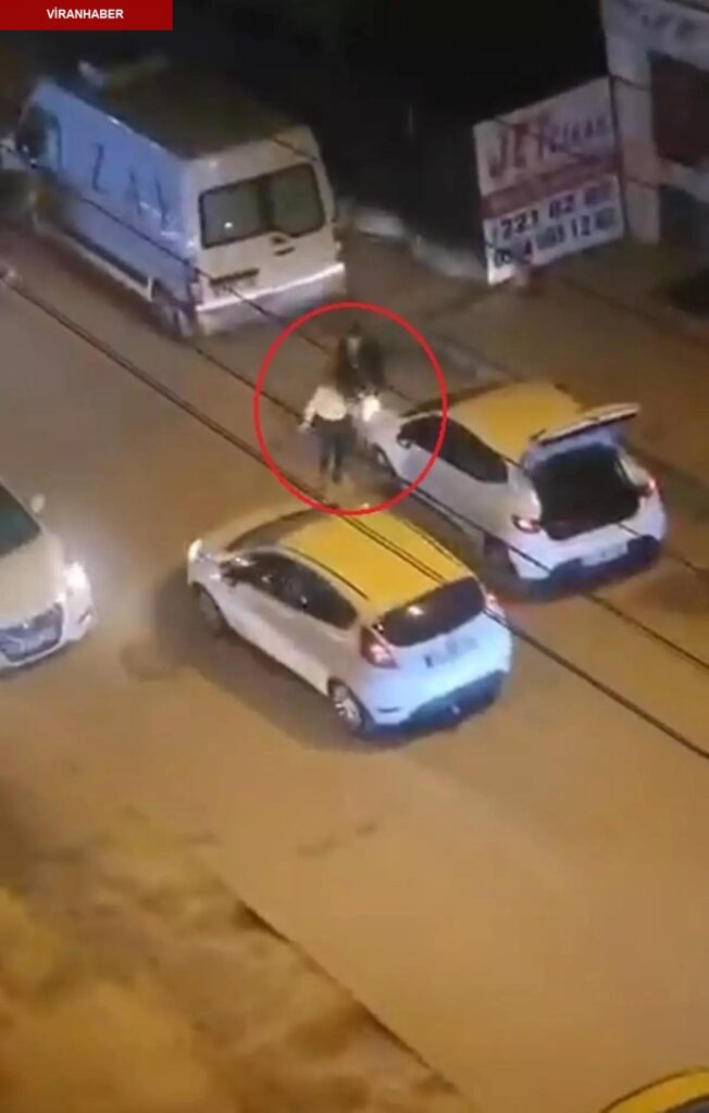 Bursa’da Sokak Ortasında Kadına Şok Darbe