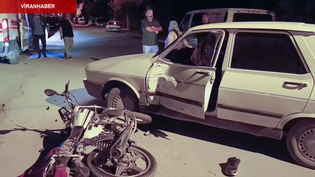 Kozan’da Motosiklet Kazası: 1 Yaralı