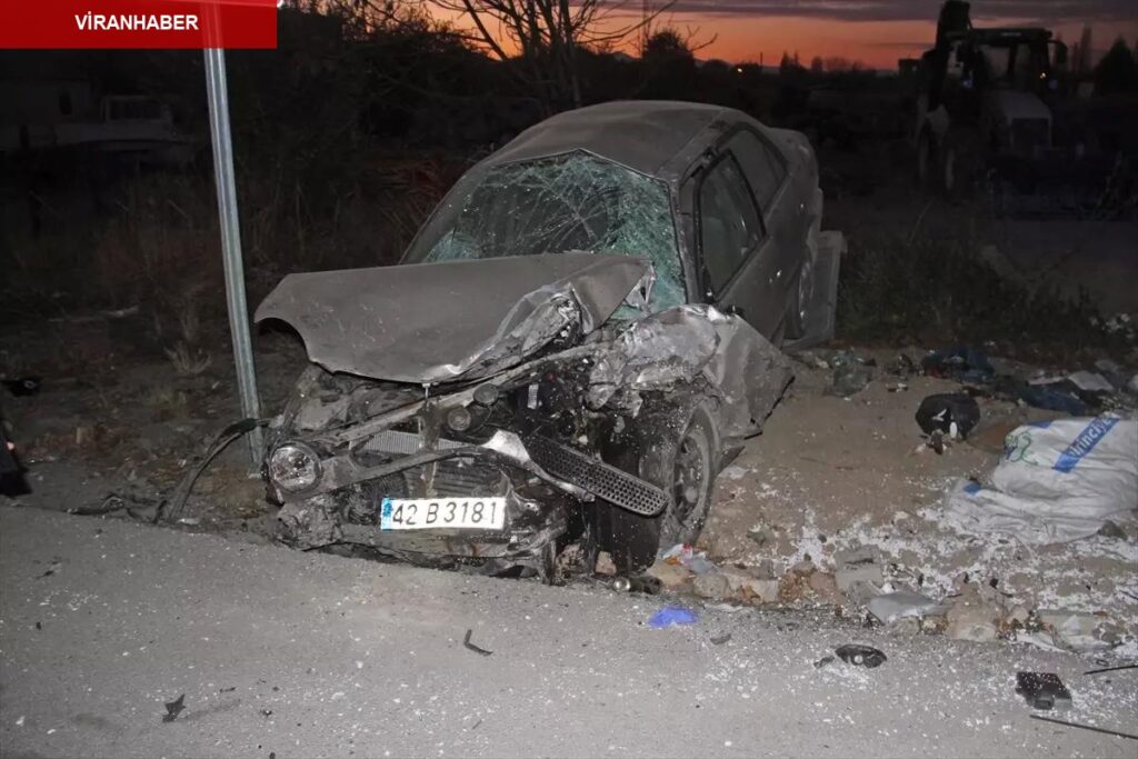 Beyşehir’de Kaza: 2 Yaralı