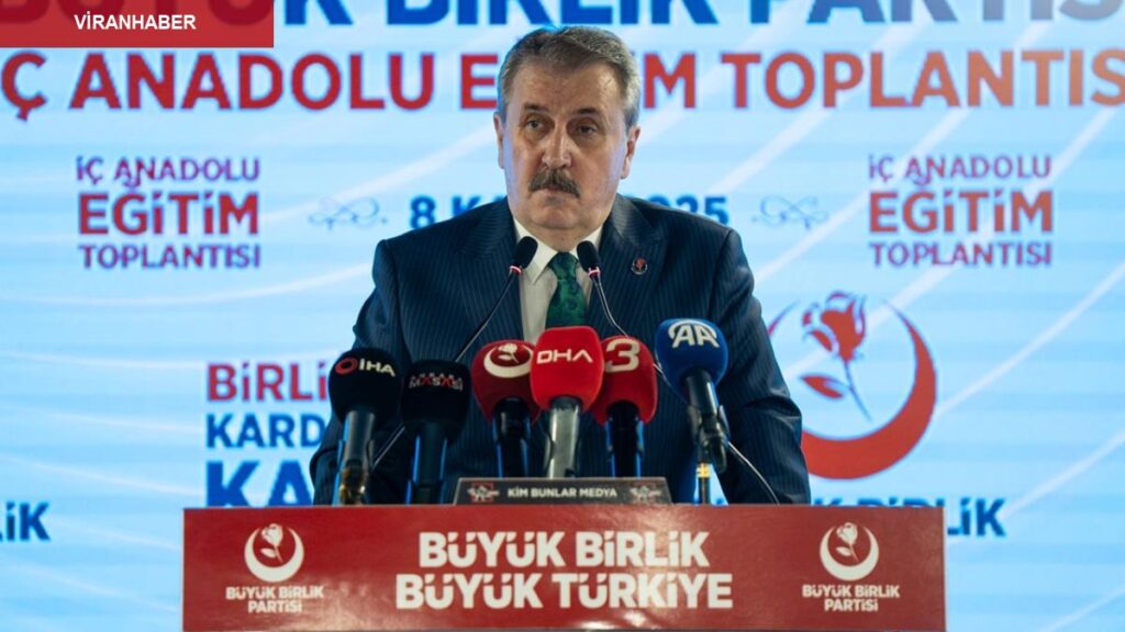 Mustafa Destici: İsrail soykırım suçunu yalnız işlemedi