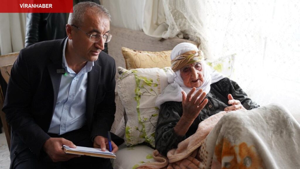 Adıyamanlı Hanım Orman, 105 yaşında AK Parti’ye üye oldu