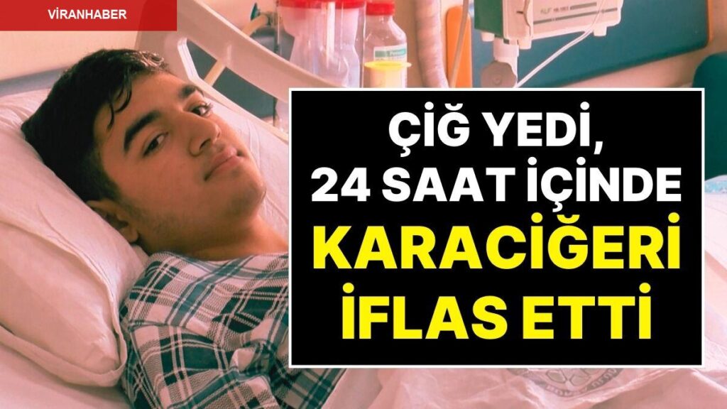 Köygöçüreni Çiğ Olarak Yiyen 16 Yaşındaki Çocuğun Karaciğeri 24 Saat İçinde İflas Etti