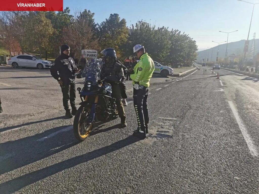Mardin’de motosiklet ve motorlu bisiklet kontrolü yapıldı