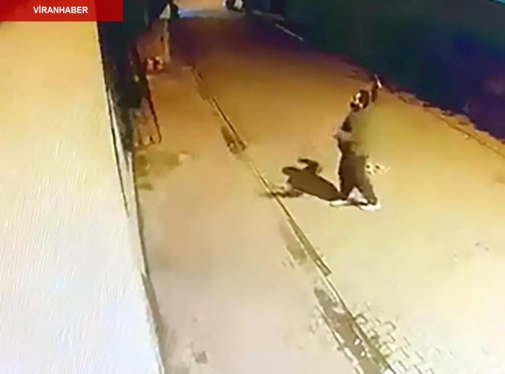 Meskenin pencerlerine taş atıp, camlarını kırdı