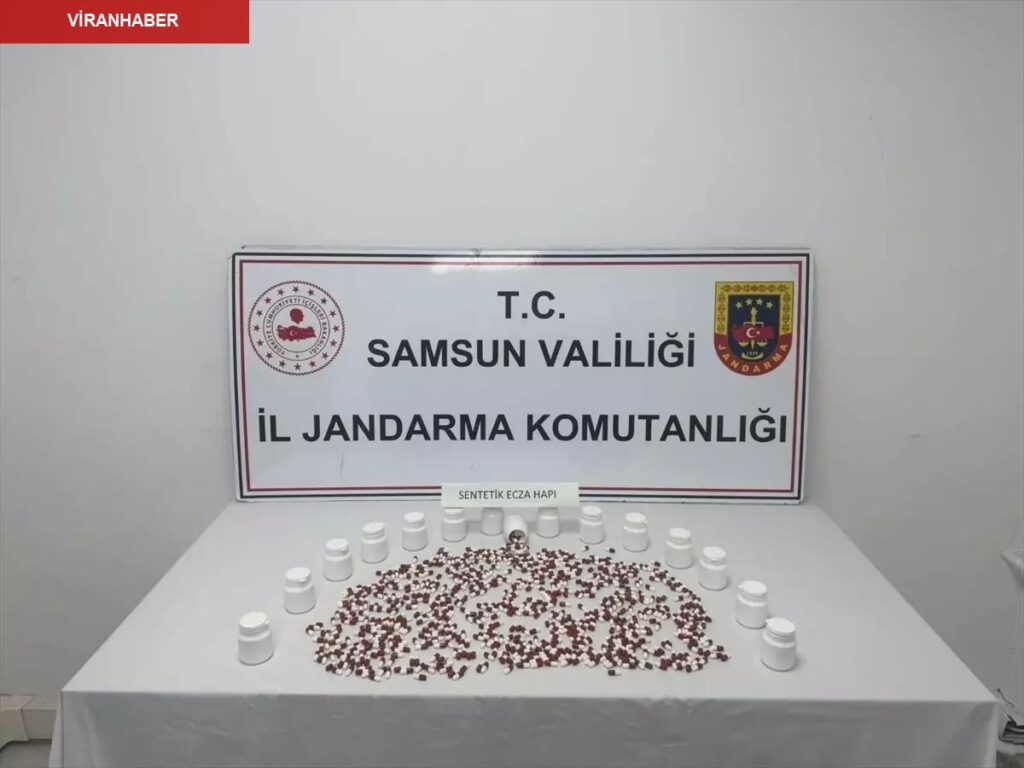 Samsun’da uyuşturucu operasyonunda yakalanan zanlı tutuklandı