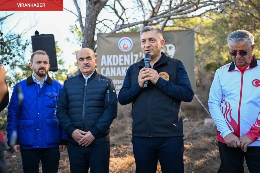 Topçu Yüzbaşı Mustafa Ertuğrul Aker Kemer’de anıldı