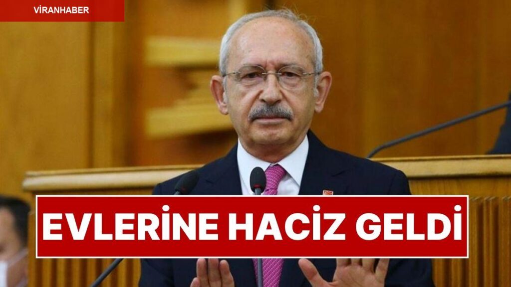 CHP’nin Eski Genel Başkanı Kemal Kılıçdaroğlu’nun Gayrimenkullerine Haciz Geldi