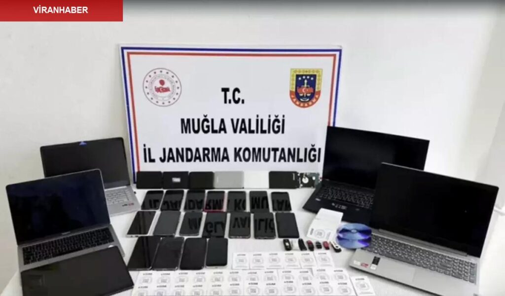 Muğla merkezli 3 vilayette düzmece yatırım siteleri ile dolandırıcılık; 10 kuşkulu tutuklandı