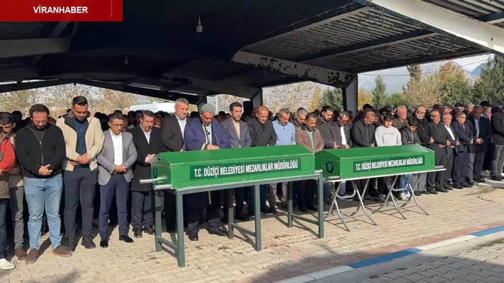 Osmaniye’deki kazada ölen 3 kişi toprağa verildi