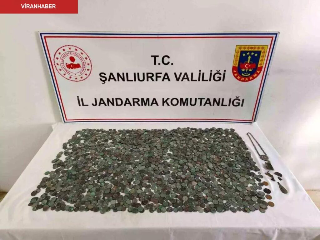 Şanlıurfa’da 2 bin 644 adet gümüş ve bronz sikke ele geçti