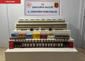 Şanlıurfa’da gümrük kaçakçılığı operasyonunda 62 şüpheliye adli işlem yapıldı