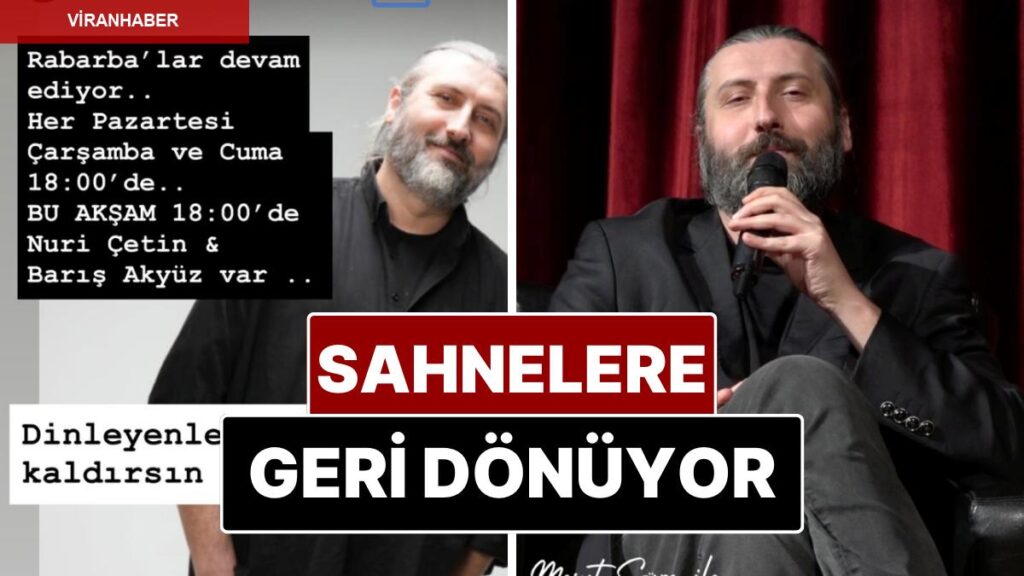 Taciz İddialarının Ardından Programı İptal Edilen Mesut Süre Sahnelere Dönüyor!